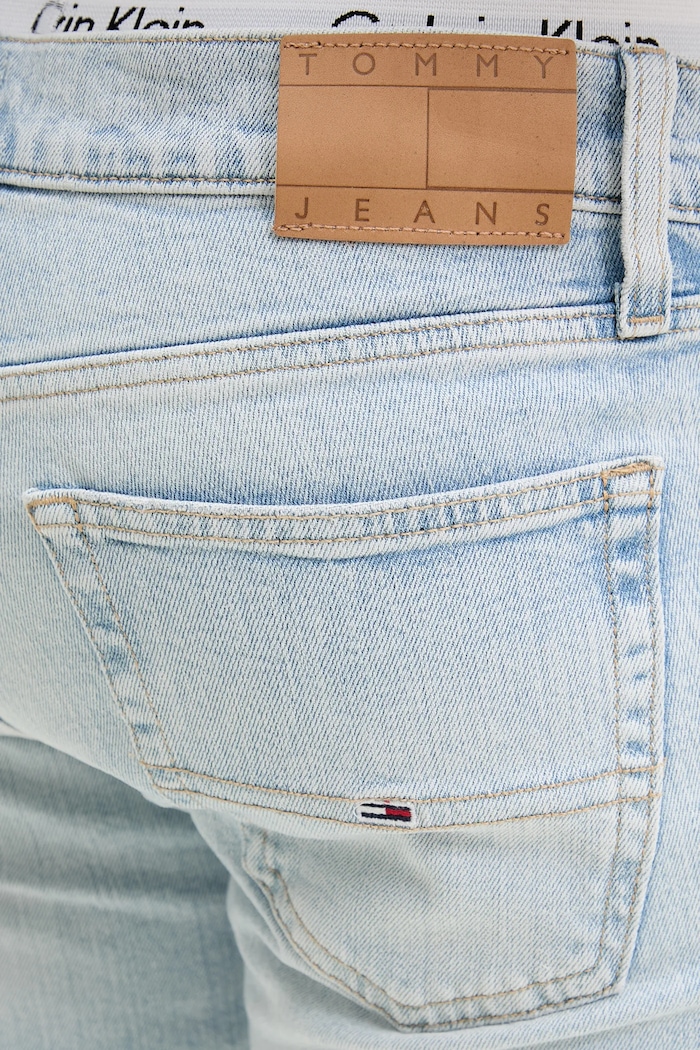 Rifle Tommy Jeans modrá DM0DM21004