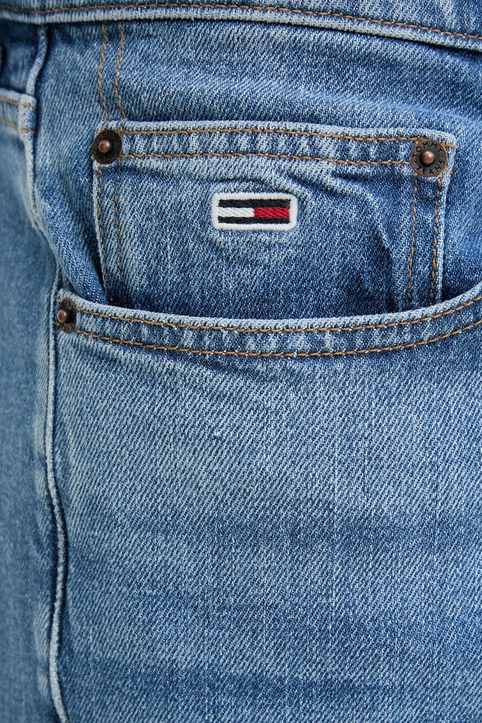 Rifle Tommy Jeans modrá DM0DM21015