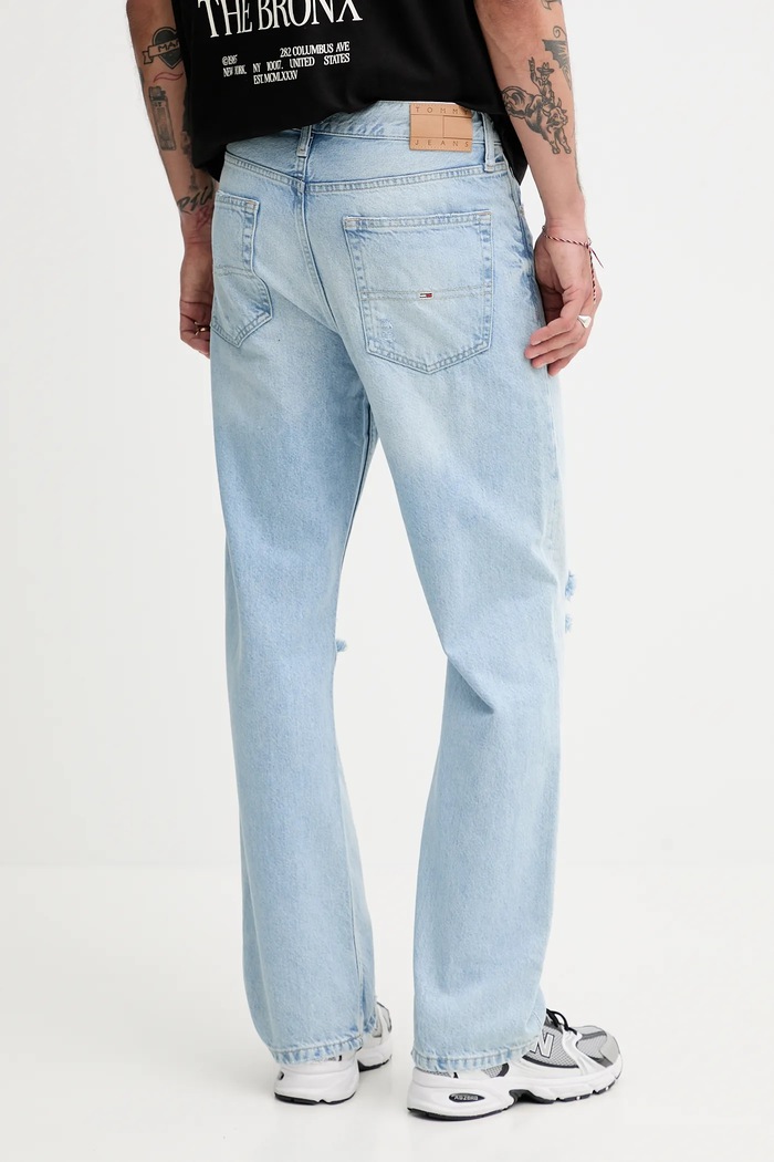 Ρούχα Τζιν παντελόνι Tommy Jeans DM0DM21022 μπλε