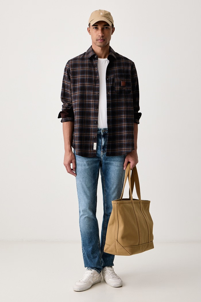 Tommy Jeans Jeansy DM0DM21378 niebieski SS26