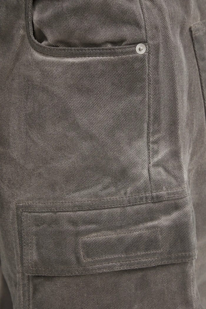 Rick Owens DRKSHDW jeans Double Cargo grigio DU01E3361.DCF