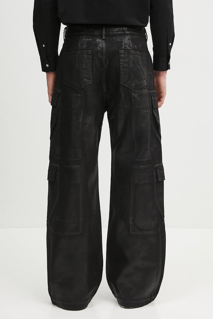 Одяг Джинси Rick Owens DRKSHDW Double Cargo DU01E3361.DCF чорний