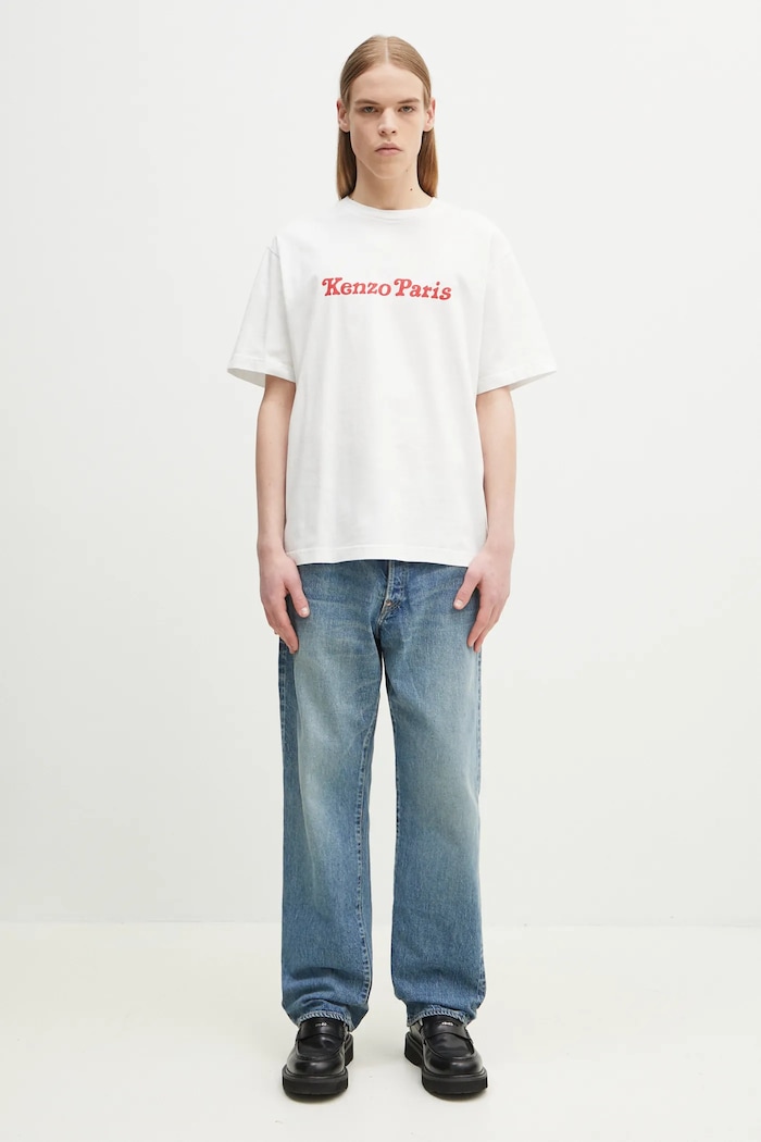 Human Made jeans Straight Denim Pants Future HM29PT003 blue