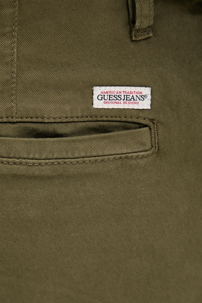 Τζιν παντελόνι Guess Jeans πράσινο M4YB33.WGB5A
