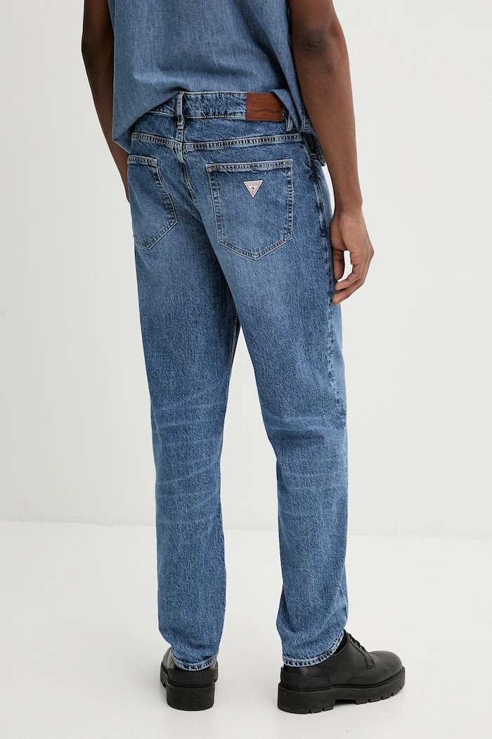 Ρούχα Τζιν παντελόνι Guess Jeans M5GA90.D5M53 μωβ