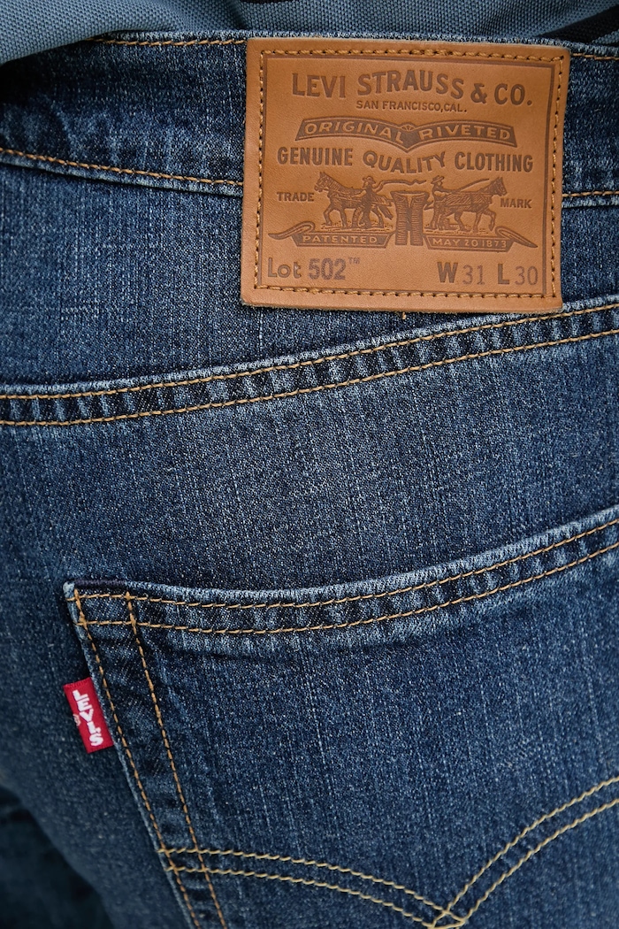 Levi's jeansy 502™ TAPER granatowy 29507.1636