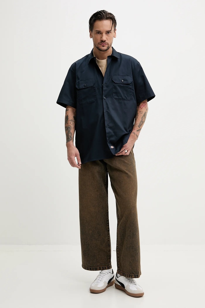 Dickies jeansi DK0A4ZAQK591 maro SS25