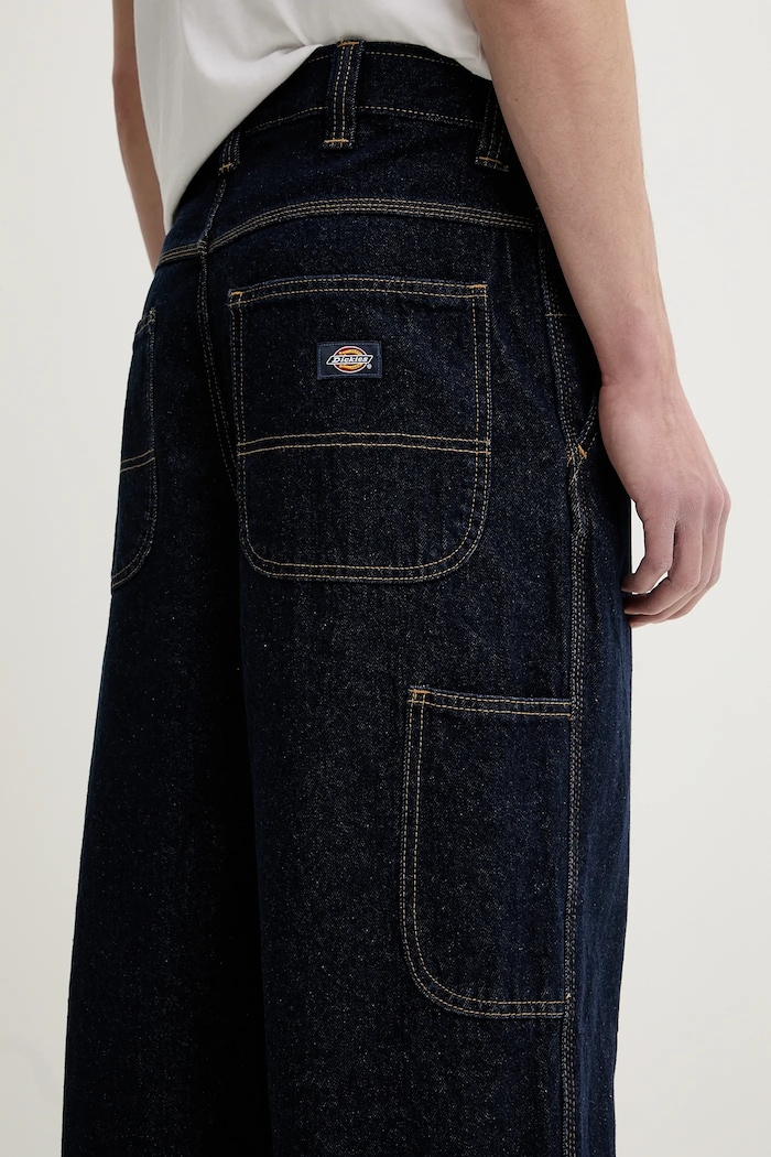 Dickies blugi din bumbac bleumarin DK0A4YECRIN1