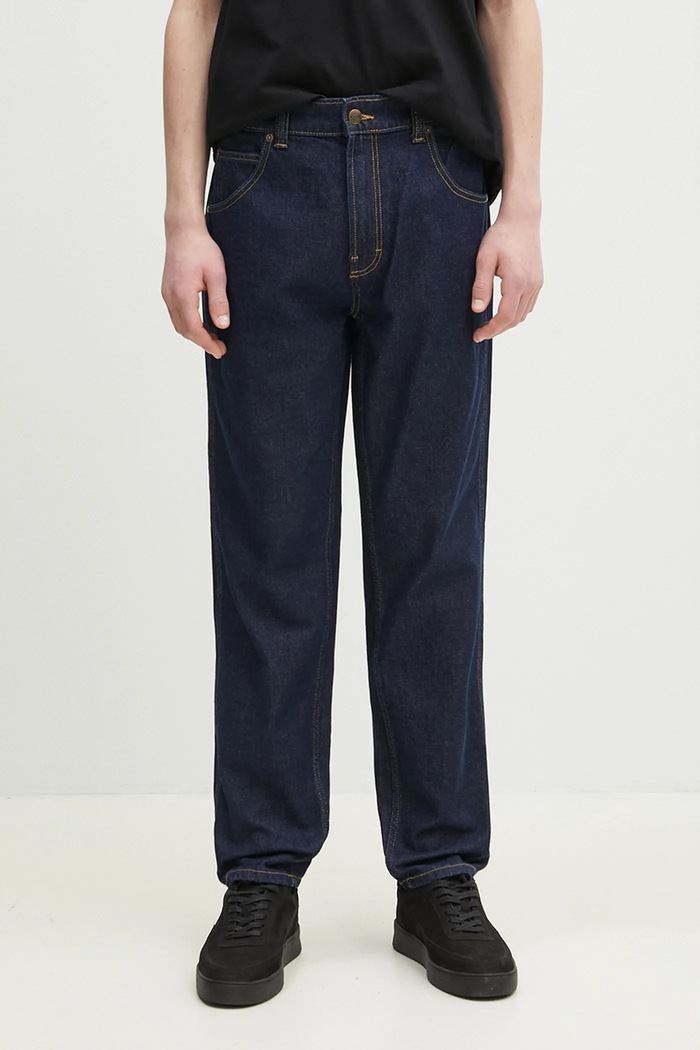Джинси Dickies Houston Denim Rinsed темно-синій DK0A4XFLRIN1