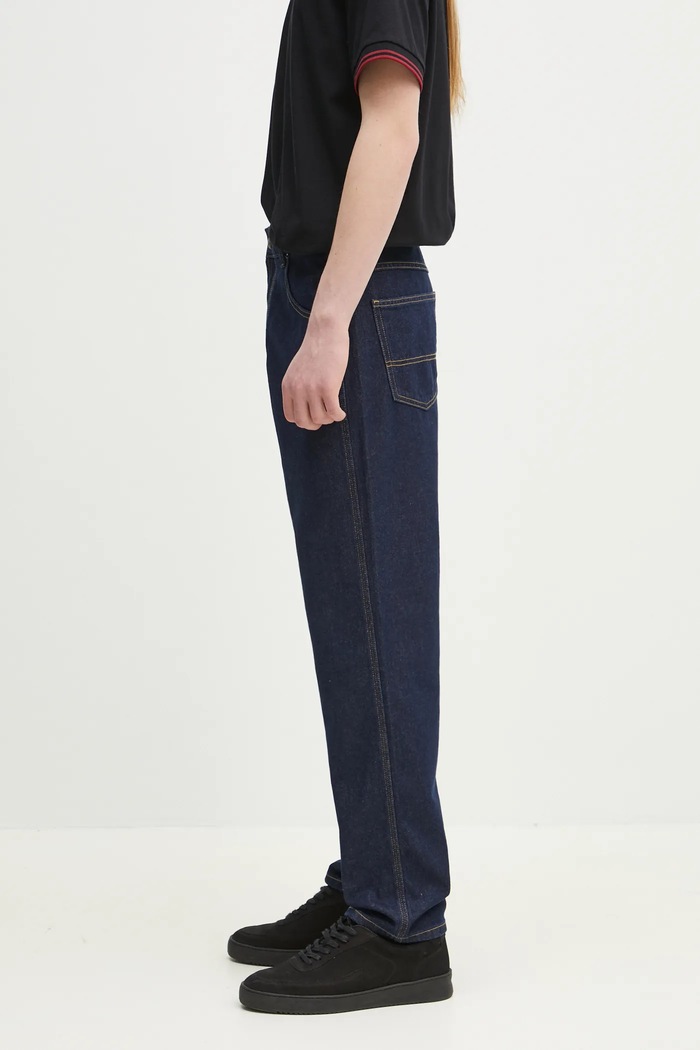 Джинси Dickies Houston Denim Rinsed DK0A4XFLRIN1 темно-синій AW25