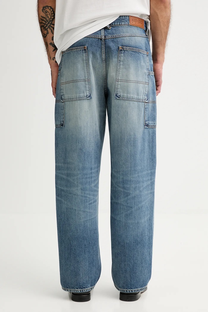 Îmbrăcăminte Kenzo jeans FF55DP4086I7.DS albastru
