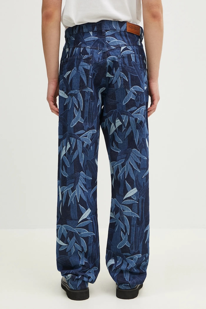 Oblečení Džíny Kenzo FF55DP4106P1.DM námořnická modř