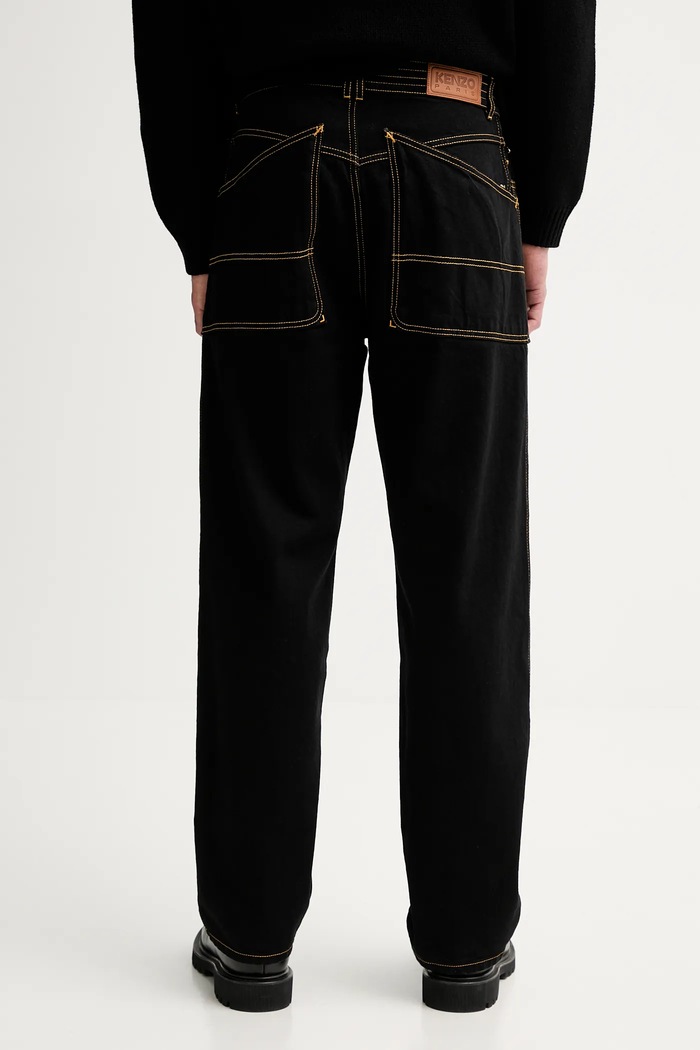Oblečení Džíny Kenzo FF55DP4206C1.BM černá
