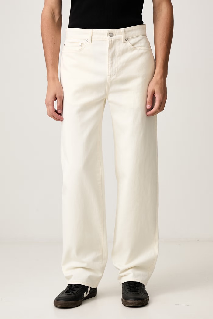 Lacoste Jeansy straight męskie beżowy HH2321