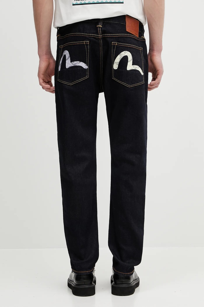 Îmbrăcăminte Evisu jeans Seagull Printed Pocket 2ESHTM5JE1016 bleumarin