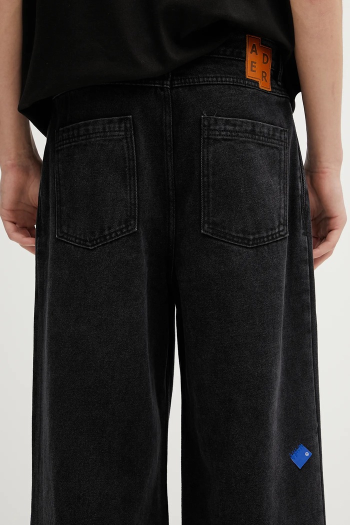 Τζιν παντελόνι Ader Error Apparel-Bottom BO42FYJE0102BK μαύρο