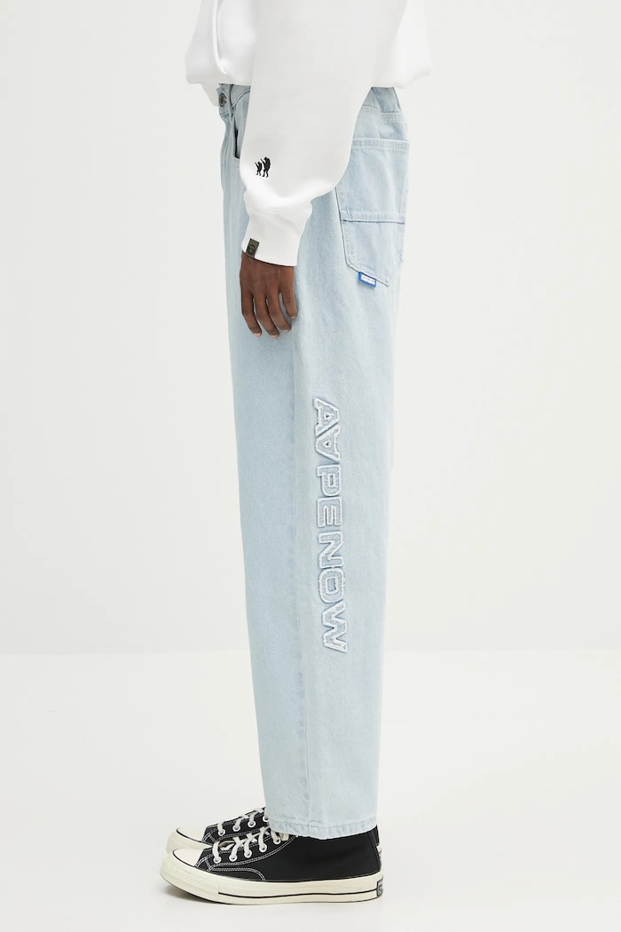 AAPE cotton jeans Now AAPPTMB623XAN blue SS25