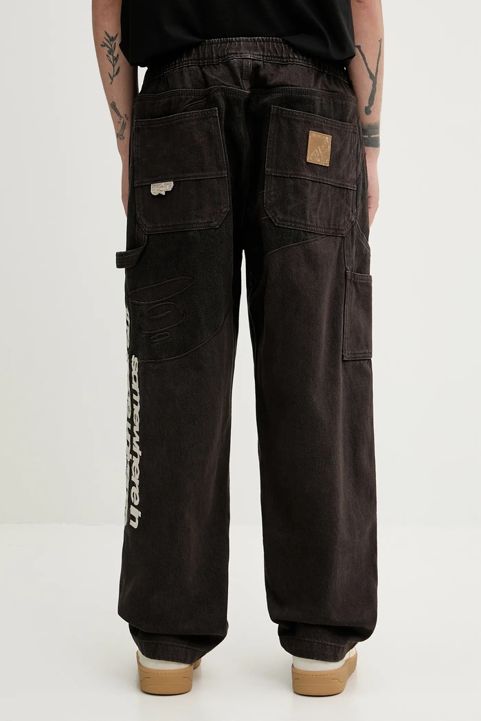 Clothing AAPE jeans Main AAPPTMB634XAN brown