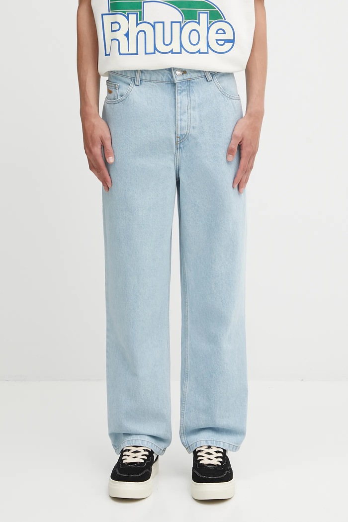Джинсы Maison Kitsuné Relaxed Denim голубой OM01105WD4009