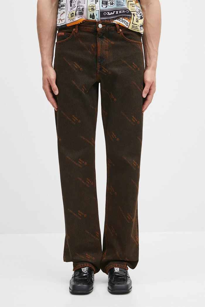 Martine Rose Relaxed Fit rifle relaxed fit oranžová 229WD06204