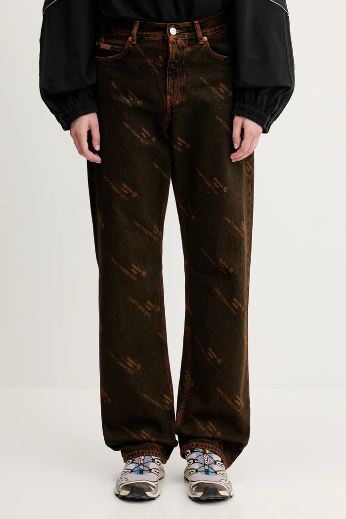 Martine Rose Relaxed Fit rifle relaxed fit 229WD06204 oranžová SS25