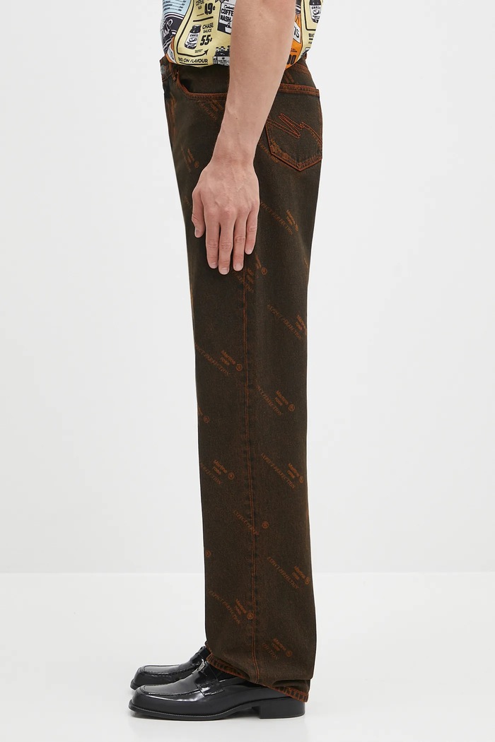 Oblečenie Martine Rose Relaxed Fit rifle relaxed fit 229WD06204 oranžová