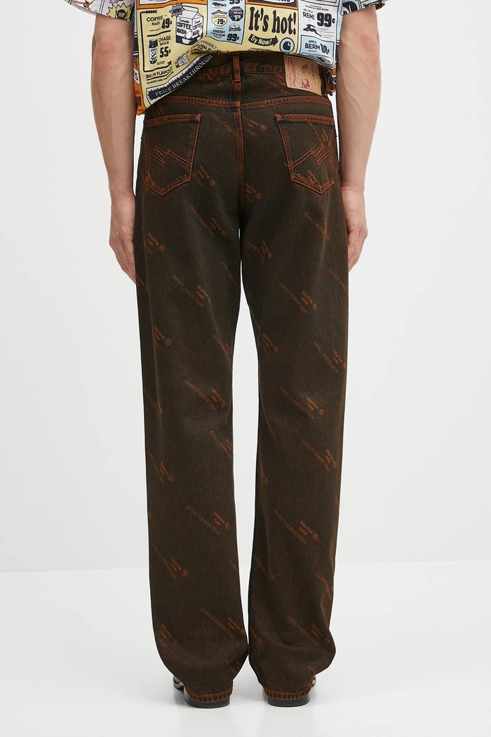 Martine Rose Relaxed Fit rifle relaxed fit 229WD06204 oranžová