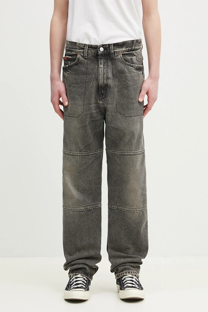 Rifle Martine Rose Panelled Jean sivá 234WD03032