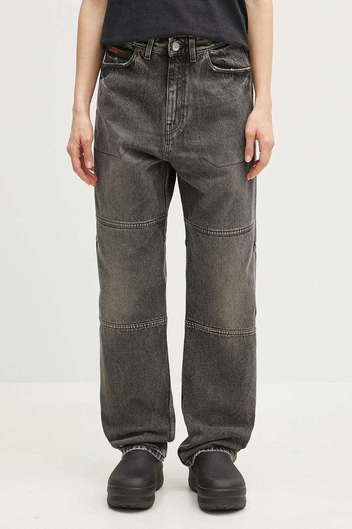 Rifle Martine Rose Panelled Jean 234WD03032 sivá SS25