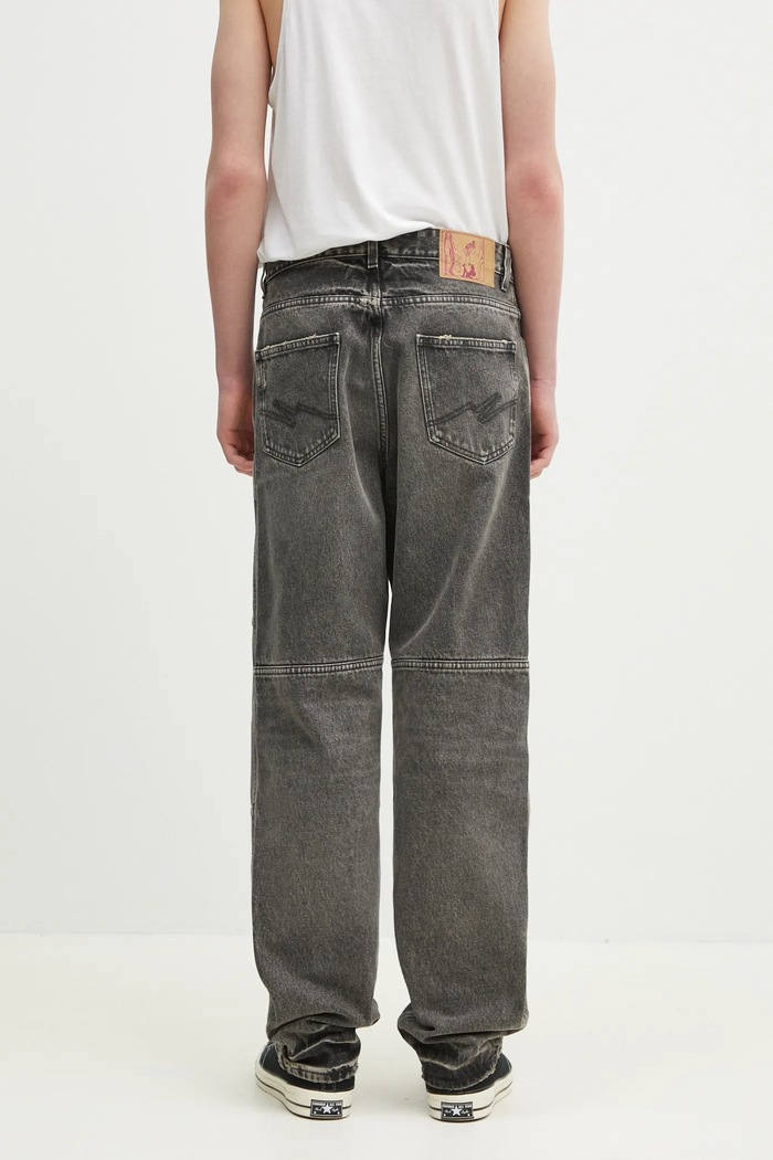 Rifle Martine Rose Panelled Jean 234WD03032 sivá