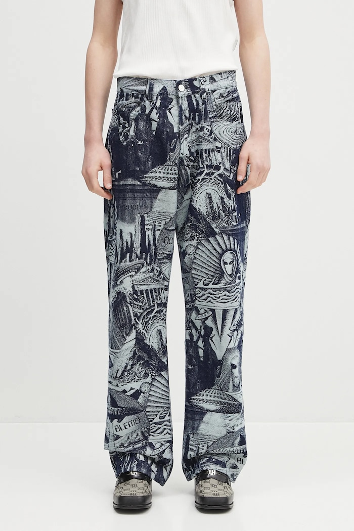 Traperice No Problemo Apocalypse Jacquard Bagi Jean plava NP3020203