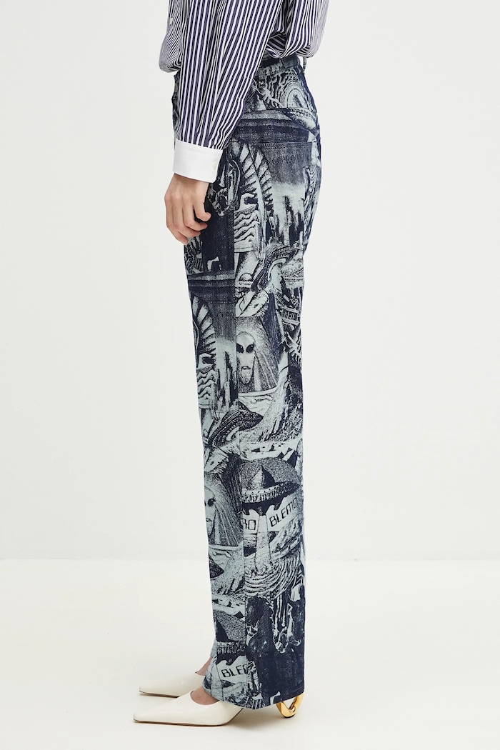 Traperice No Problemo Apocalypse Jacquard Bagi Jean plava NP3020203