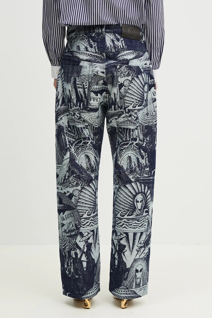 No Problemo farmer Apocalypse Jacquard Bagi Jean NP3020203