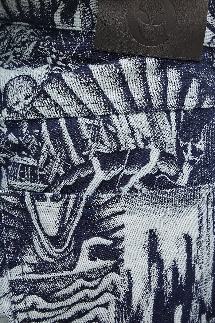 No Problemo farmer Apocalypse Jacquard Bagi Jean NP3020203