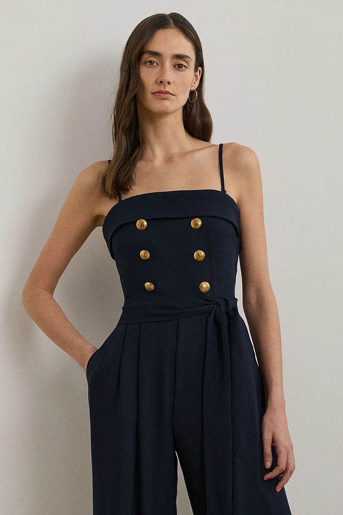 Abbigliamento Lauren Ralph Lauren tuta elegante 253962765 blu navy