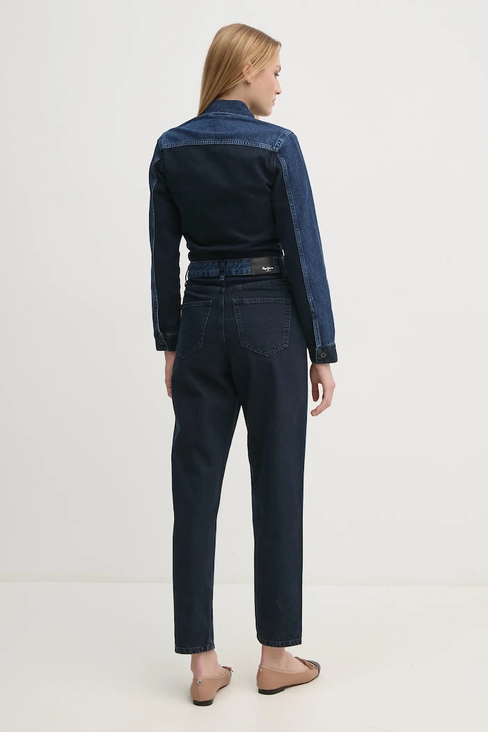 Джинсовый комбинезон Pepe Jeans VALERIE PL230508 тёмно-синий SS25