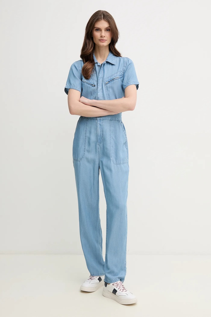Overal Pepe Jeans ESMERALDA PL230510 modrá SS25