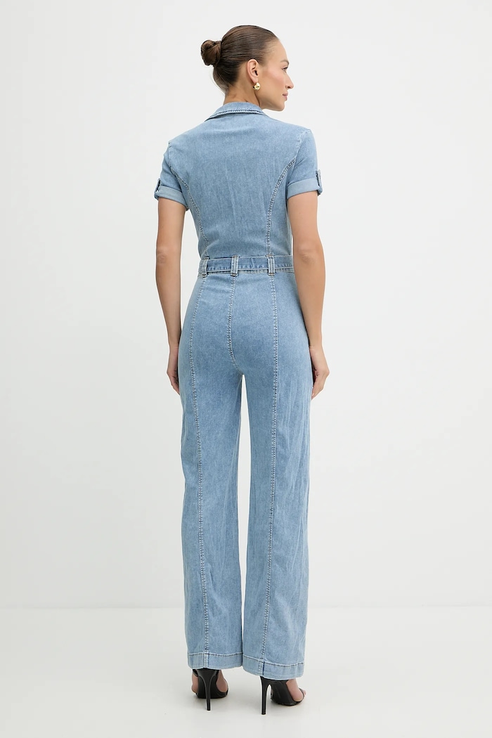 Îmbrăcăminte Guess salopetă jeans PARKER W5GD1B.D5O90 albastru