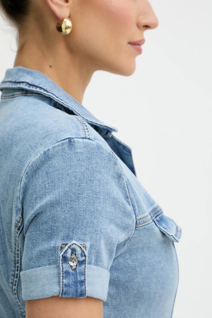 Guess salopetă jeans PARKER W5GD1B.D5O90