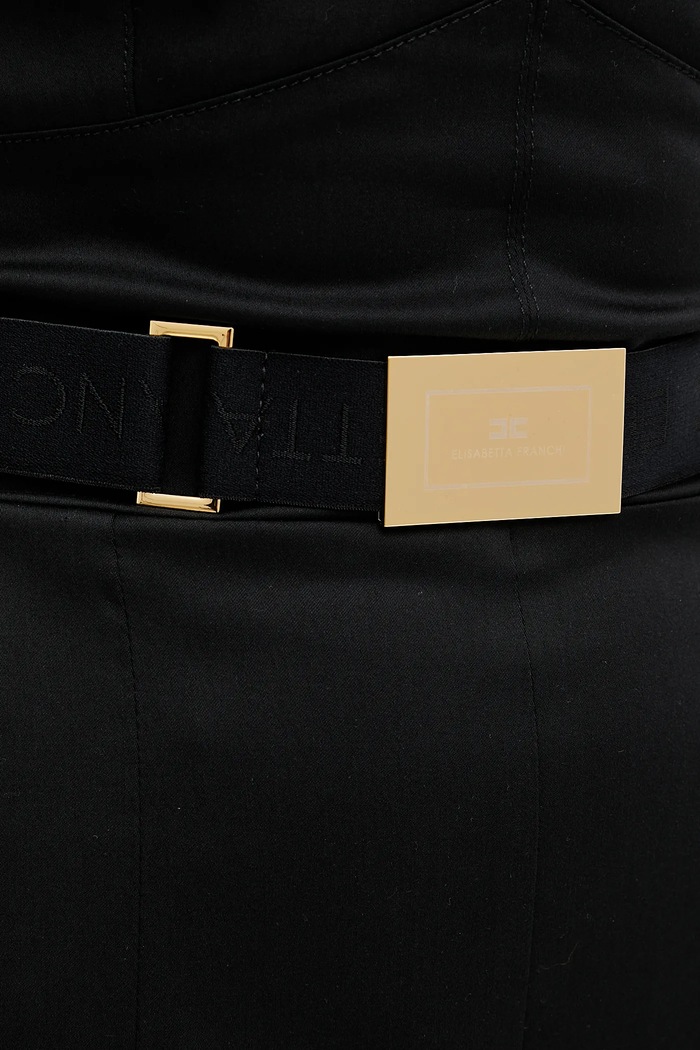 Elisabetta Franchi tuta elegante TU05152E2 nero