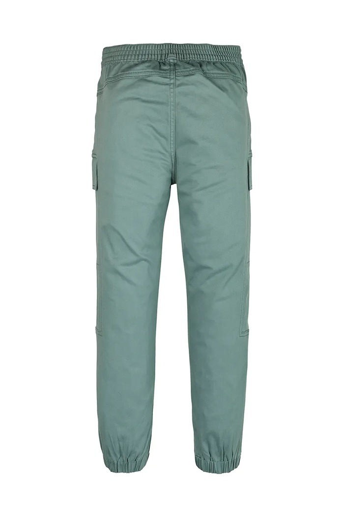 Αγορίστικα Παιδικό παντελόνι Calvin Klein Jeans ESSENTIAL WOVEN CARGO IB0IB02270.PPYA τιρκουάζ