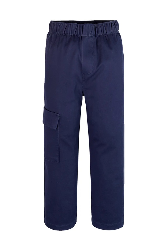 Calvin Klein Jeans gyerek nadrág TWILL SKATER CARGO IB0IB02338.PPYA sötétkék SS25