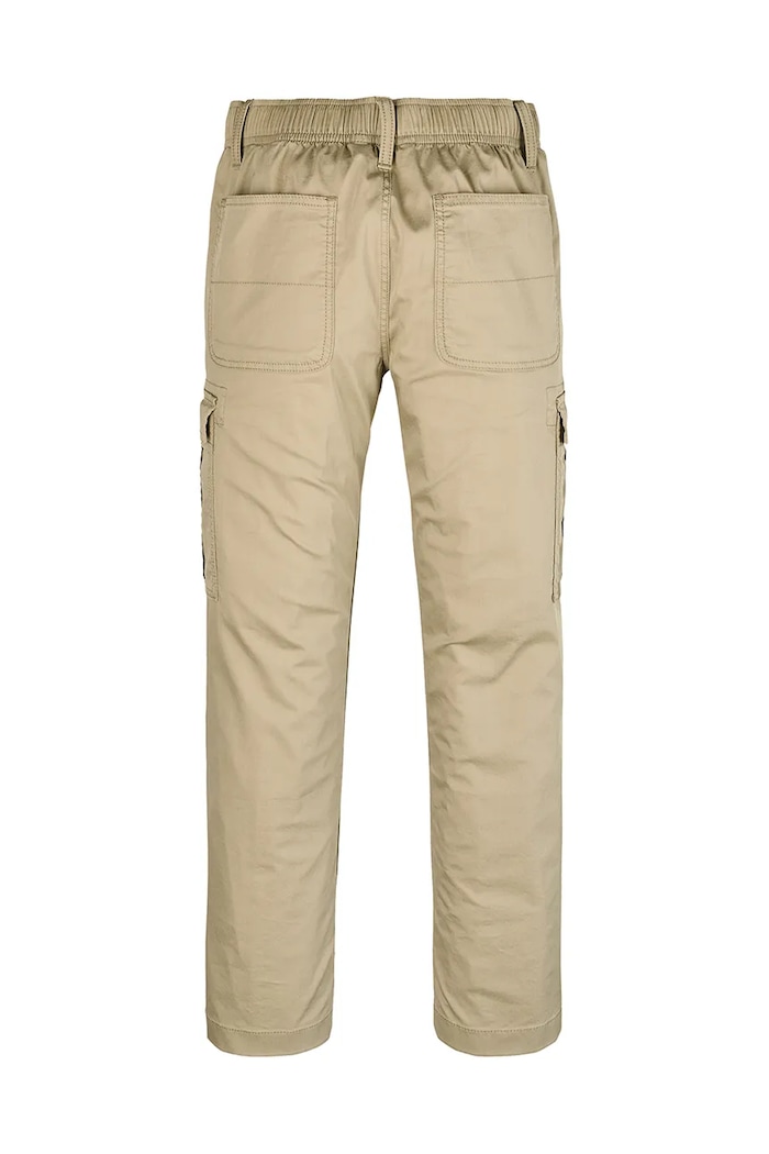 CHLAPEC Dětské kalhoty Tommy Hilfiger KB0KB09303.128.176.PPYA béžová