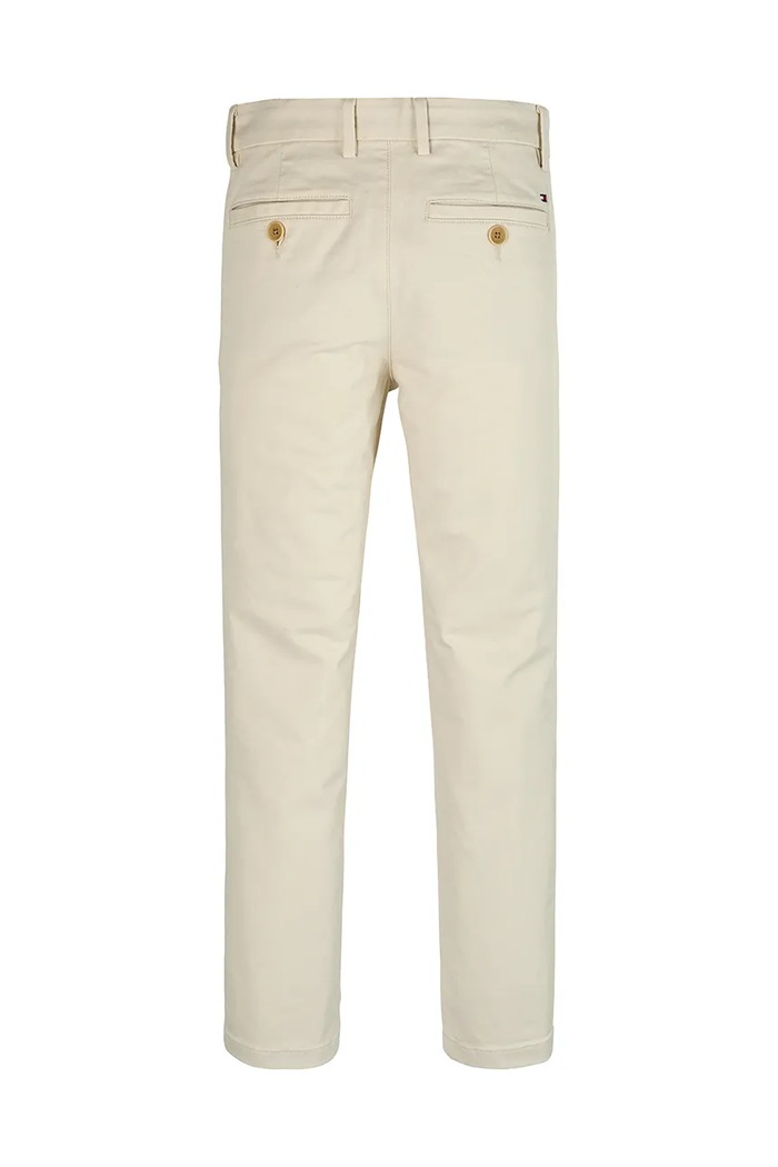 CHLAPEC Dětské kalhoty Tommy Hilfiger KB0KB09435.128.176.PPYA béžová