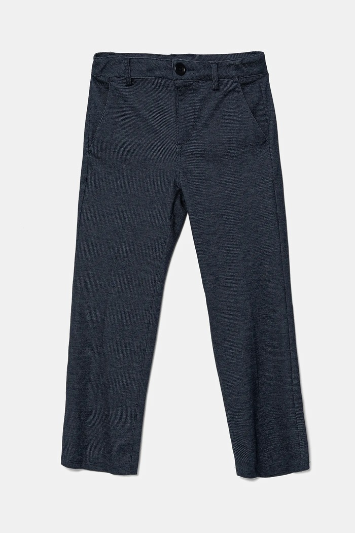 Dětské kalhoty Guess pletenina námořnická modř L5RB03.KCL30.PPYA