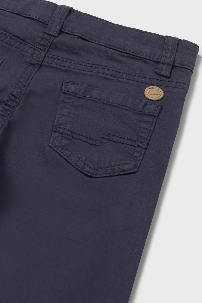 Băieți Mayoral pantaloni copii slim fit basic 506.3E.Baby.PPYA bleumarin