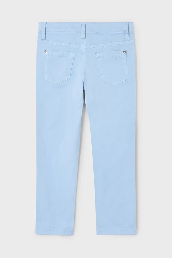 Mayoral pantaloni copii slim fit basic 509.5E.Mini.PPYA albastru SS25