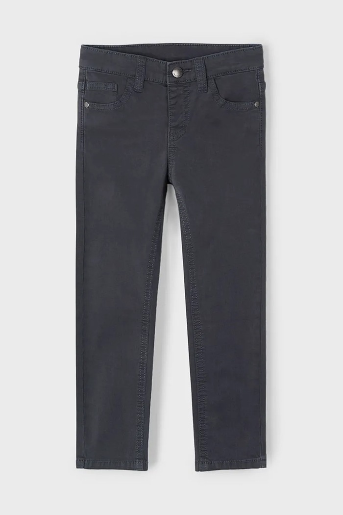 Mayoral Pantaloni copii slim fit basic 509.5E.Mini.PPYA negru SS25