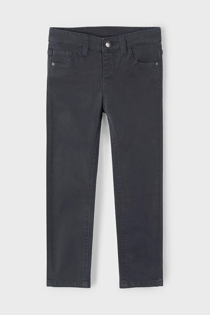 Mayoral Pantaloni copii slim fit basic 509.5E.Mini.PPYA negru SS25