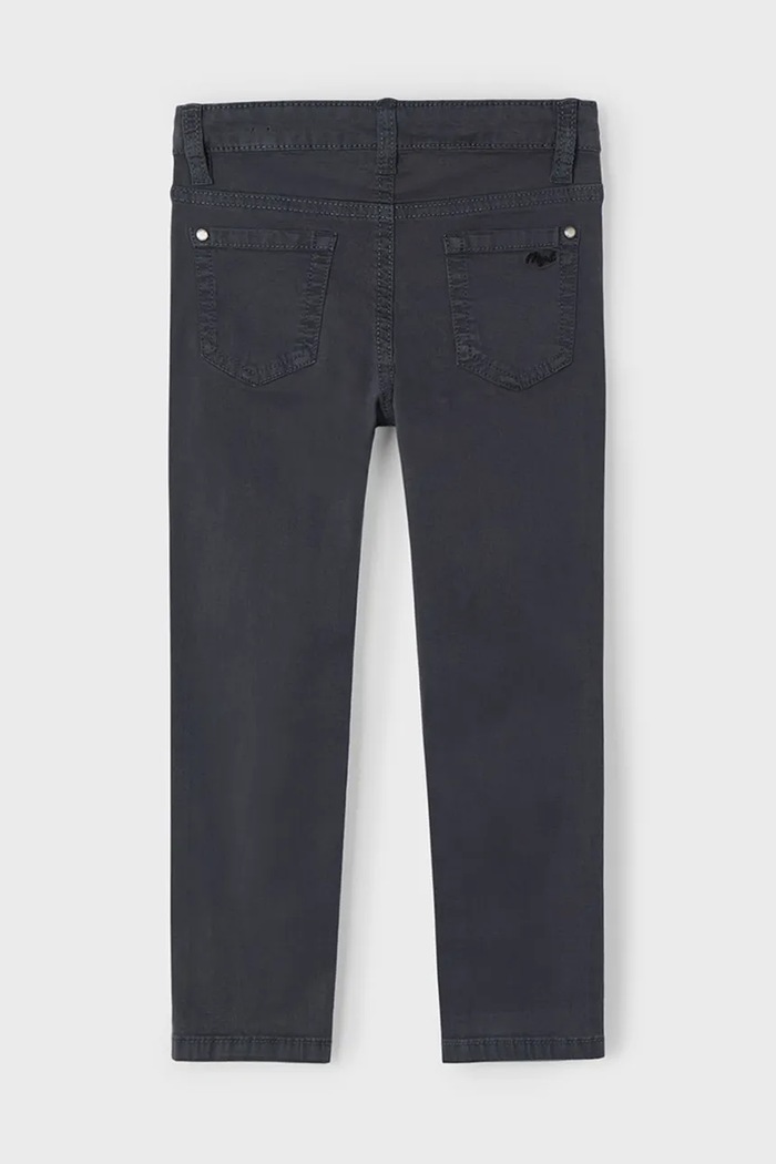 Băieți Mayoral Pantaloni copii slim fit basic 509.5E.Mini.PPYA negru